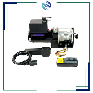Opzioni senza fili dell'argano elettrico idraulico del camion dell'argano 12V 24V con la maniglia di Nylon - Product Image 5