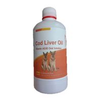 Huile de foie de morue liquide, augmente la production d'œufs, multiples vitamines VA VD VE