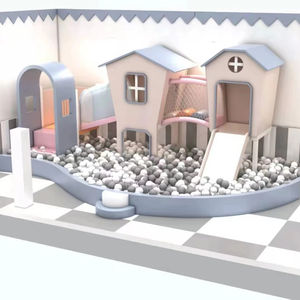 Juego <span class=keywords><strong>de</strong></span> Juegos Interior <span class=keywords><strong>de</strong></span> Jungla y Bosque, Equipo <span class=keywords><strong>de</strong></span> Parque Infantil con Castillo Inflable y Tobogán para Niños, Venta al Por Mayor del Fabricante - Product Image 1