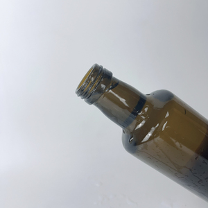 Vente en gros pas cher bouteille ronde vide vert foncé de 200ml bouteille d'huile d'olive <span class=keywords><strong>250</strong></span> ml 500ml 700ml - Product Image 4