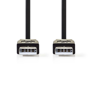 Câble USB 2.0 A mâle 1m pour transfert de données et connectivité - Product Image 2