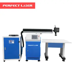 Perfeito Laser Baixo Preço 300W 400W 600W Alumínio Canal Carta Fibra Laser Soldadores Máquina Para Metal Publicidade Logos Soldagem