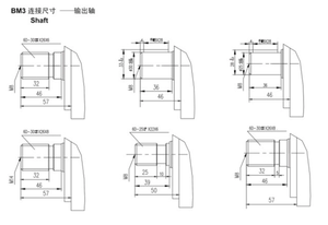 Moteur hydraulique BM3-100 BM3-125 BM3-160 BM3-200 BM3-250 BM3-315 BM3-400 BM3-500 Série BM3 Huile - Product Image 6