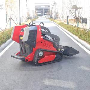 Minipala cingolata idraulica agricola compatta con benna, in pronta consegna, in vendita diretta dalla fabbrica - Product Image 3