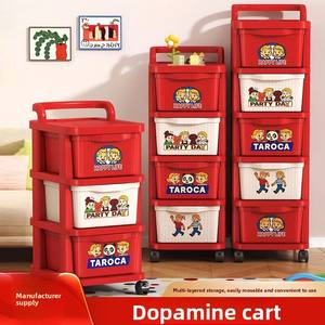 Étagère et chariot de rangement mobile multi-niveaux en polyuréthane style Dopamine pour le salon et la <span class=keywords><strong>chambre</strong></span> à coucher - Product Image 5