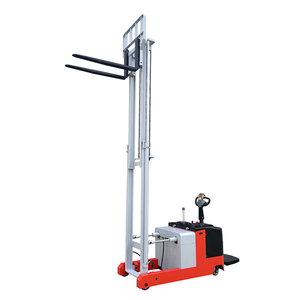 Reach Stacker Heftruck Prijs 1500Kg 4.5 Meter Elektrische Reach Truck Heftruck Voor Pijl Gangpad - Product Image 1