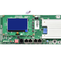 Batterie Lfp 16s 48v 50a 100a 150a 200ah panneau de Protection BMS intelligent avec panneau Lcd