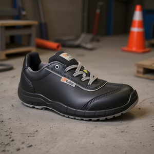 Ttake Granito Safety <b>Shoes</b> Black Steel Toe <b>Work</b> Footwear Size 42 - Product Image 3