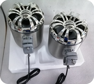 Tốt nhất người bán <span class=keywords><strong>6.5</strong></span> inch RGB đèn không thấm nước biển loa với Giỏ thép không gỉ hiệu suất cao thuyền tháp Boombox - Product Image 3