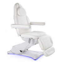 Table de massage électrique à 3 sections pour salon de spa Lit de beauté du visage pour la physiothérapie Chaise de physiothérapie électrique pour les hôpitaux