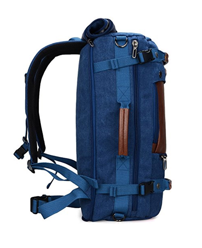 Men's Travel Backpack Canvas Rucksack - Vintage Duffel Bag, Multi-Functional, Large Capacity for Outdoor Adventures Men's Travel Backpack Canvas Rucksack - Vintage Duffel Bag, Multi-Functional, Large Capacity for Outdoor Adventures