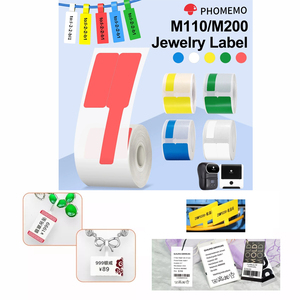 Carta per Etichette Adesive Compatibile con Phomemo M110 M200 PUTY Q21, Carta per Etichette di Prezzo, Gioielli e Abbigliamento - Product Image 1