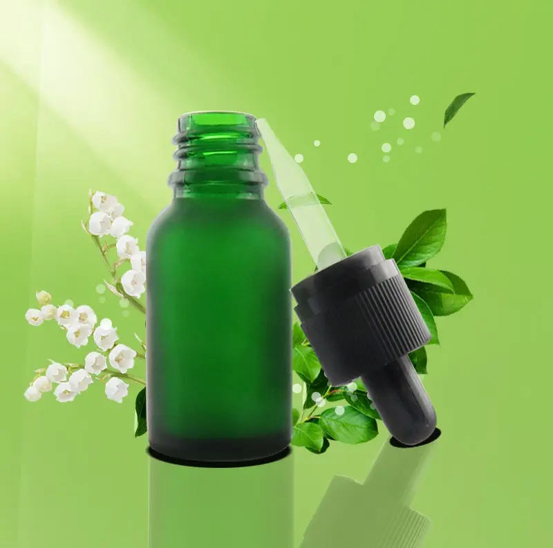 Golden Supplier Good Price 30 Ml 60Ml Glass Dropper Bottle Green 30Ml Glass Bottles With Calibrated Droppers