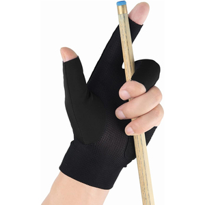 Guantes de piscina de 3 dedos, tiradores de mano izquierda, taco de billar, guante deportivo, guantes de espectáculo, depredador para mujeres y hombres, billar - Product Image 4