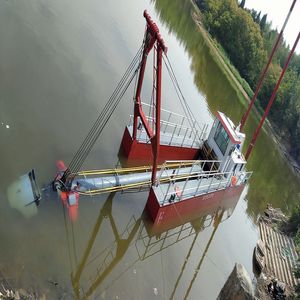 Hocheffizienter JM Marken-Diesel-Saugbagger Motorpumpe für Fluss- und Seenreinigung 180m/h Sandbaggerung 2000m - Product Image 3