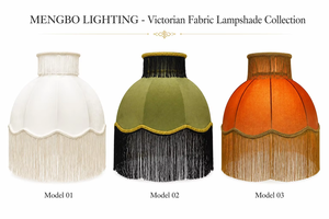 Luxury Victorian Lamp Shade, Velvet Fabric with <strong>Gold</strong> Fringe, Custom Size Decorative <strong>Lampshade</strong> for Table Lamp Floor Lamp - Product Image 2