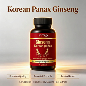 Capsules d'extrait de racine de ginseng coréen à haute concentration - soulagent la fatigue et vous gardent pleins d'énergie tout au long de la journée - Product Image 2