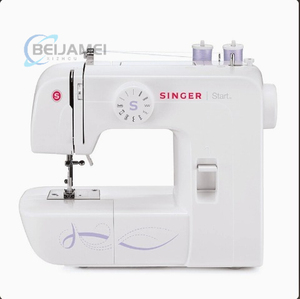 Máquina de Coser Eléctrica Multifuncional <span class=keywords><strong>Singer</strong></span> 1306, Equipo de Costura Mini de Escritorio con Remalladora para Costura Casera DIY - Product Image 1