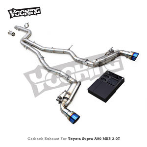 Tubos de Escape <span class=keywords><strong>Auto</strong></span> Valvetronic para <span class=keywords><strong>Toyota</strong></span> <span class=keywords><strong>Supra</strong></span> A90/A91 <span class=keywords><strong>MK4</strong></span>/MK5 3.0T 2020-2025, Silenciador Catback de Acero Inoxidable - Product Image 2