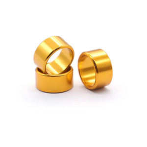 Blauwe Kleur 8Mm 9Mm Vogel Been Band Duif Aluminium Ring - Product Image 2