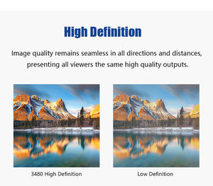 Maxi Schermo LED Flessibile Trasparente P3.91 Impermeabile <span class=keywords><strong>per</strong></span> Esterni, <span class=keywords><strong>per</strong></span> Vetrine e Pareti - Product Image 3