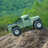 Camion RC Crawler Professionnel 1/10 RGT EX86170PRO Challenger 4x4 Brushless FOC avec Axe Portique, Treuil DIG et 2 Vitesses, pour Adultes, en Métal et Résine