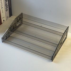Ripiano in acrilico a 3 livelli in acrilico trasparente profumo organizzatore espositore scaffali per la cura della pelle Organizer per oggetti da collezione - Product Image 4