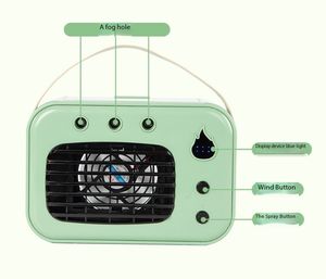 Nuevo Ventilador de Escritorio USB Portátil para Interiores, Humidificador, Enfriador de Aire, Ventilador de Aire Acondicionado Doméstico, Ventilador Silencioso para Oficina, Ventilador Pequeño - Product Image 5