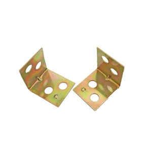 Support d'angle pour cheveux de chien, 0,6 mm, 4 trous, 90 degrés, accessoire de quincaillerie pour usage général - Product Image 4