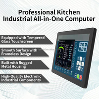 Nueva PC Industrial con Pantalla Táctil de 15.6 Pulgadas, Intel Celeron de 4 Núcleos, RAM DDR4, Disco Duro SSD, Windows 11, 2 Años de Garantía, Negra para Empresas