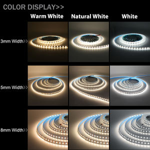 Tira de luces <span class=keywords><strong>Led</strong></span> DC 3V 5V USB 3MM 5MM 8MM ancho 2835 <span class=keywords><strong>cinta</strong></span> Flexible manualidades <span class=keywords><strong>escritorio</strong></span> Luces iluminación decorativa tira de luces inteligentes - Product Image 3