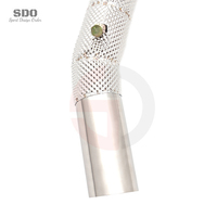 Tubo de Escape de Acero Inoxidable SDO para Maserati Levante Ghibli Quattroporte 3.0T 2016-2025, Kit de Tubo de Escape con Protección Térmica de Alto Rendimiento