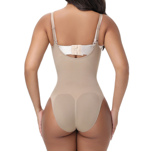 Vendita calda da donna aderente senza cuciture corsetto <span class=keywords><strong>modellante</strong></span> del corpo della tuta per il controllo del ventre triangolo <span class=keywords><strong>perizoma</strong></span> sollevamento del sedere traspirante - Product Image 1