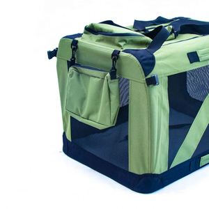 Jaula Portátil para Mascotas de Alta Calidad, Desmontable, de Lados Blandos, con Malla Antiarañazos, Plegable y Transpirable - Product Image 5