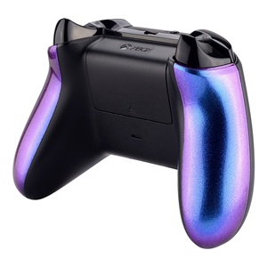 Coque de remplacement pour manettes sans fil Xbox One S d'origine – Poignées droite et gauche, coques arrière et rails latéraux - Product Image 3