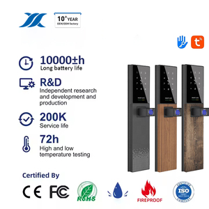 Tuya/ttlock vân tay Khóa cửa kỹ thuật số tại Hàn Quốc wifi thông minh khách sạn khóa phòng ngủ cửa gỗ ứng dụng ổ khóa thông minh cho an ninh nhà - Product Image 1