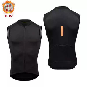Gilet de cyclisme en polaire thermique coupe-vent sans manches, couleurs au choix, pour vélo de route - Product Image 5