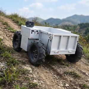 Camión Volquete Eléctrico 4x4 con Control Remoto, de Aleación de Aluminio Blanco, Capacidad de 500 kg, Uso Industrial en Todo Terreno - Product Image 1