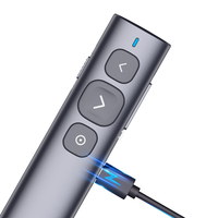 Présentateur sans fil professionnel rechargeable USB-C Norwii N95s de qualité supérieure pour les présentations d'affaires