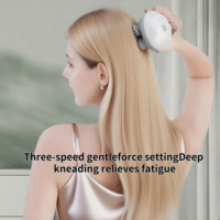 Nouveau masseur de cuir chevelu automatique sans fil professionnel, relaxant, de qualité supérieure, portable, électrique, vibrant, infrarouge