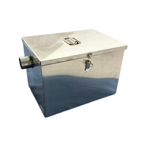 Fourniture d'usine VICTORY en gros Équipement de cuisine en acier inoxydable 304 S/S Séparateur huile-eau pour piège à graisse Inox pour restaurant - Product Image 2