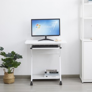 Wholesale Office Desk Modern Minimalist Style <strong>Computer</strong> Desk with Rack Metal Frame Mini Learning Desk <strong>Computer</strong> Table for Home - Product Image 4