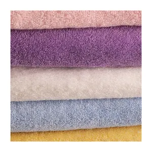 Heavy 100% Cotton Loop Terry Cloth Fabric for Bath Robes Towel