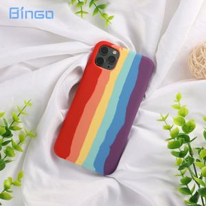 HEYBINGO Accessori per Cellulari, Custodie in Silicone <span class=keywords><strong>Arcobaleno</strong></span> per <span class=keywords><strong>iPhone</strong></span> 13 14 15 Pro Max, Pellicole Protettive in Vetro per Telefoni - Product Image 5