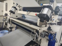 Machine de fabrication et de découpe pliante, pièces, prix bon marché, essuie-main pliable N Z, plastification, papier de couleur, machine de découpe pour ligne de production