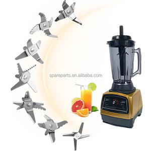 Máquina comercial, licuadora de alimentos, exprimidor, piezas de hoja de acero inoxidable, licuadora de cocina portátil, accesorio de hoja - Product Image 6