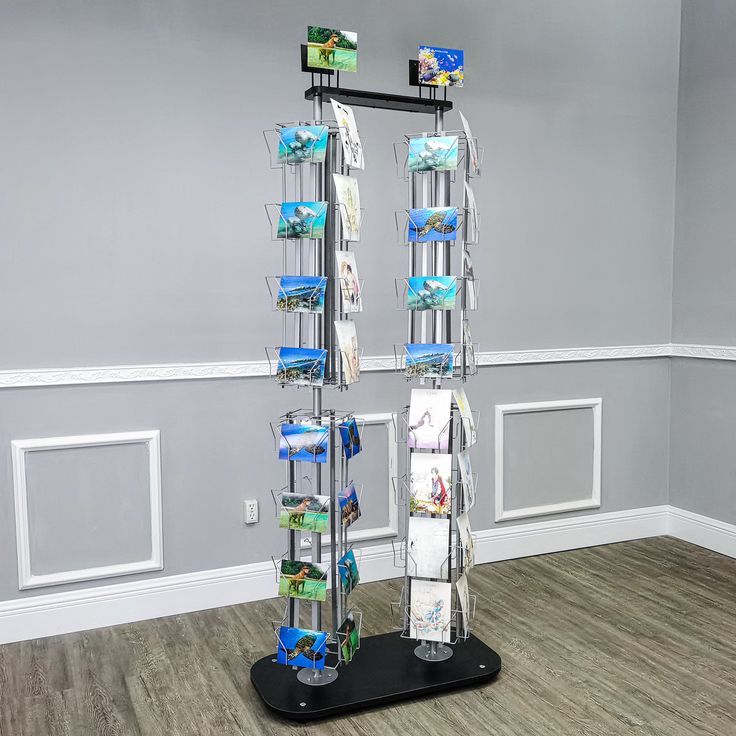 Apache Factory Customized Modern Metal Powder Coated for Store Display Stand with Custom Logo Color and Storage High Quality — view 4