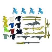 Bloques de Construcción ABS al por Mayor para Niños, 8 Piezas, Figuras de Bloques de Construcción, Juguetes DIY para Padres e Hijos, Mini Figuras de Bloques