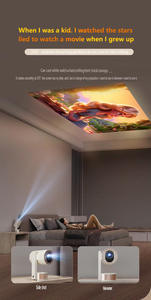 <span class=keywords><strong>Projecteur</strong></span> portable Z12 pour la maison, Ultra HD 1080P, 260 lumens, Android 11, TOF, grand haut-parleur extérieur, 4K, BT5.2, <span class=keywords><strong>LED</strong></span>, WiFi 6, 32 Go - Product Image 3