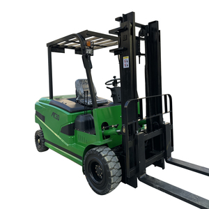 Montacargas Eléctrico de 2 Toneladas, Nuevo Modelo, con Neumáticos Sólidos de Cuatro Ruedas, Baterí<span class=keywords><strong>a</strong></span> de Plomo-Ácido, Altura de Elevación de 3-8 Metros, Operación Sentada - Product Image 2